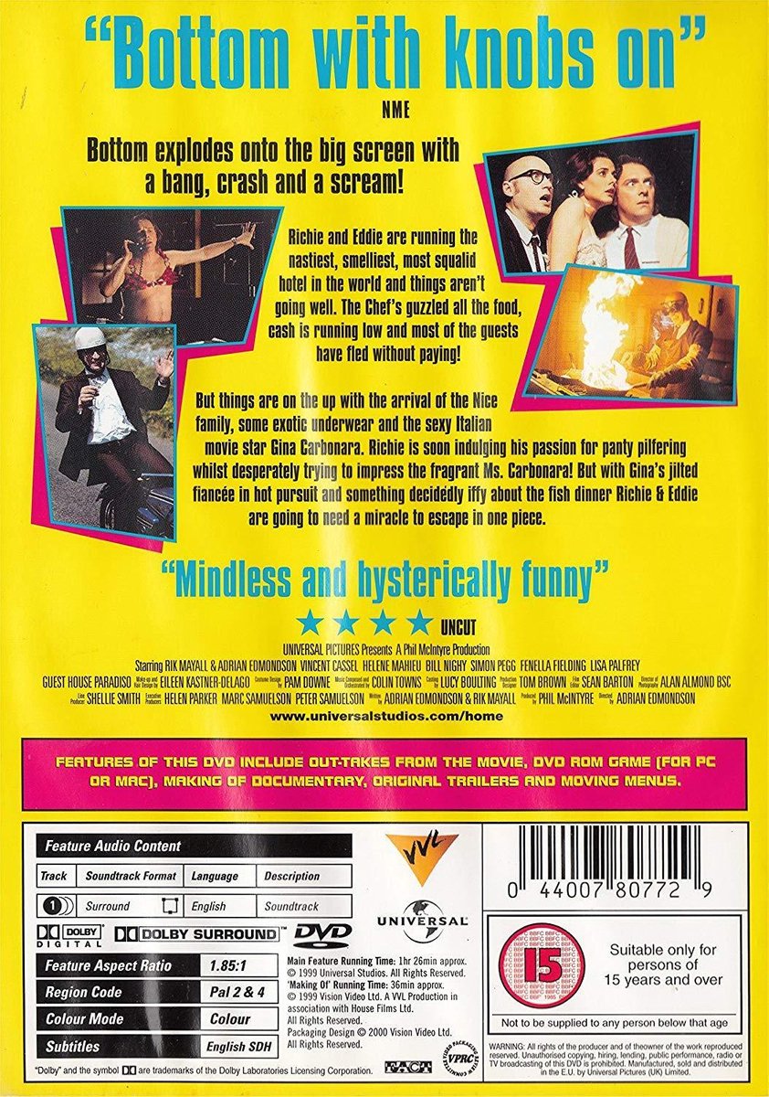 Guest House Paradiso (Dvd), Adrian Edmondson Dvd's