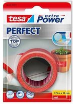 Tesa tape Extra Power 'Perfect' rood 2,75 m x 38 mm