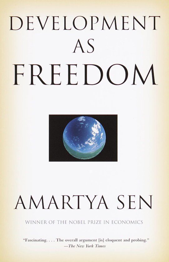 Development as Freedom - cover