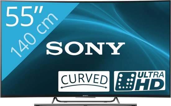 Sony Bravia KD-55S8505C - Curved 3D Led-tv - 55 inch - Ultra HD/4K - Android  tv | bol.com