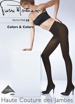 Dames panty - Pierre Mantoux Veloutine 50 - Prugna maat XL
