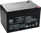 AJC® battery compatibel met Yuasa NP12-12 12V 10Ah UPS Noodstroomvoeding accu