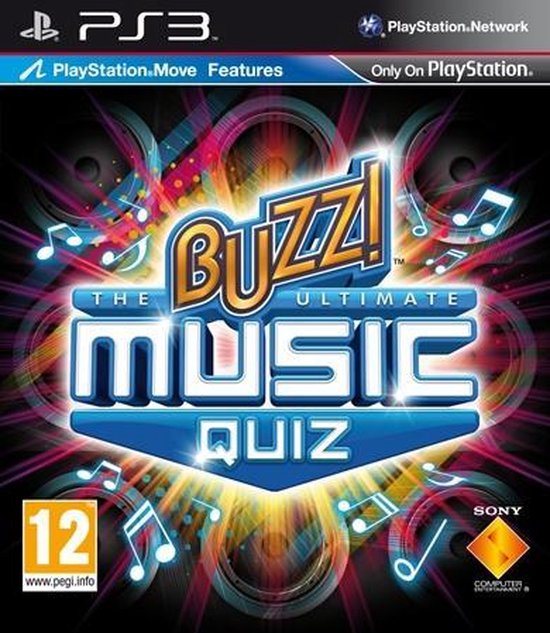Buzz: The Ultimate Music Quiz + 4 Buzzers