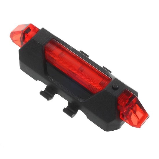 Fiets Achterlicht Zadelpost Led Licht USB Oplaadbaar - Rood — afbeelding 2