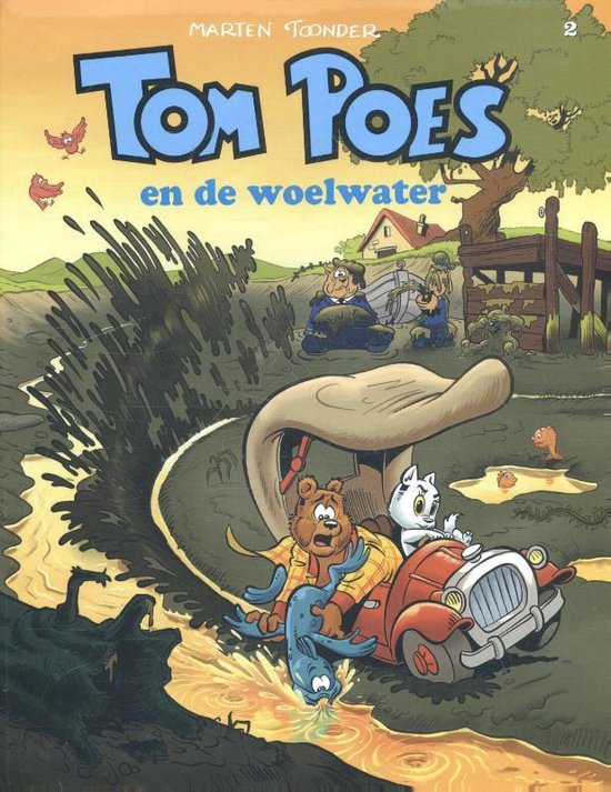 Tom Poes avonturen 2 - Tom Poes en de woelwater - Marten Toonder | Highergroundnb.org