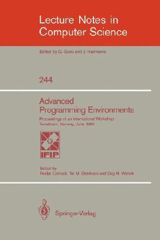 Advanced Programming Environments - cover