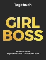 GIRL BOSS Tagebuch Ein Wochenplaner September 2019 - Dezember 2020