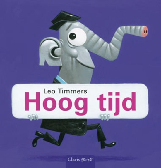 Cover van het boek 'Hoog tijd' van Leo Timmers