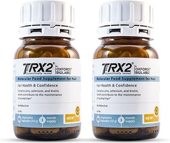 Gewoon kwaliteit Moedig TRX2™ Moleculair - Haar Groei Supplementen - Voordeelverpakking | bol.com