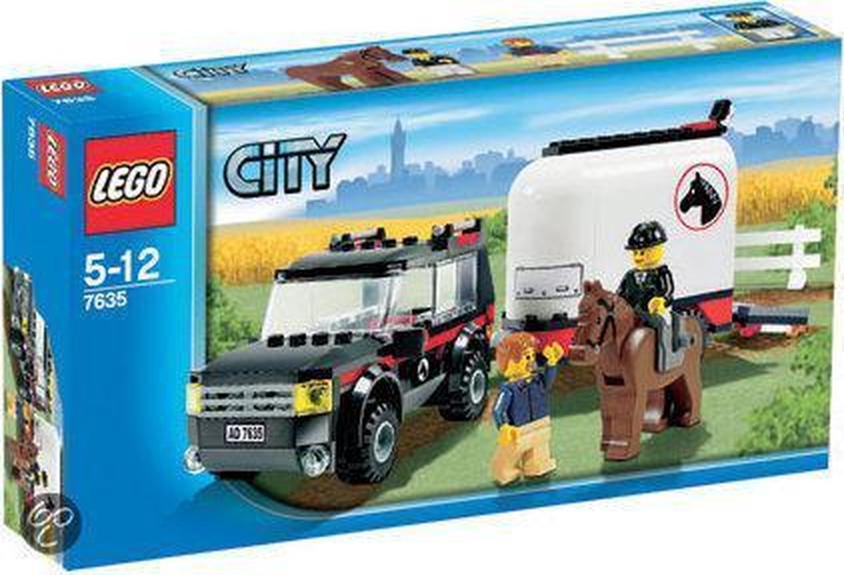 LEGO® City - La remorque à chevaux - 60327 au meilleur prix