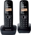 Panasonic KX-TG1612 - Duo DECT telefoon - Zwart