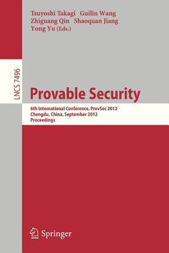 Provable Security - cover