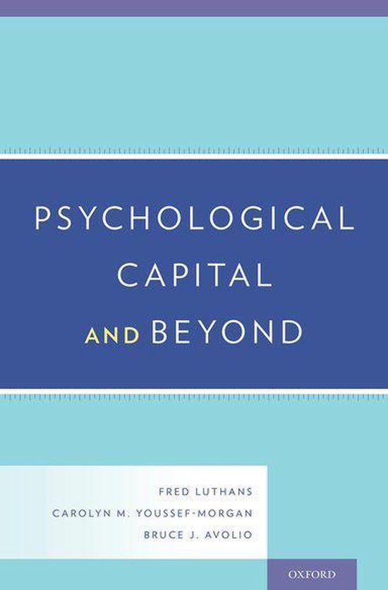 Psychological Capital and Beyond - cover