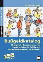 Bußgeldkatalog Sonderpädagogische Förderung