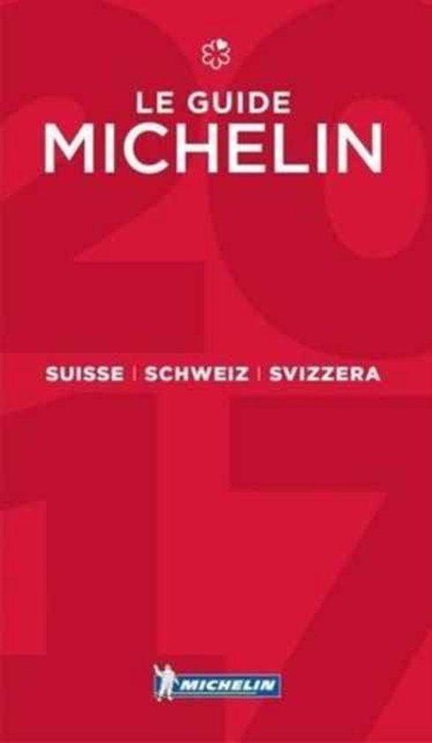 Suisse 2017 Michelin Guide - cover