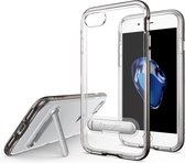 Spigen Crystal Hybrid coque de protection pour téléphones portables 11,9 cm (4.7") Housse Noir, Transparent