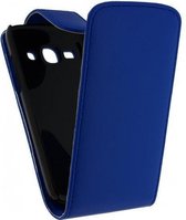Xccess Leather Flip Case Samsung S7270 Galaxy Ace 3 Blue