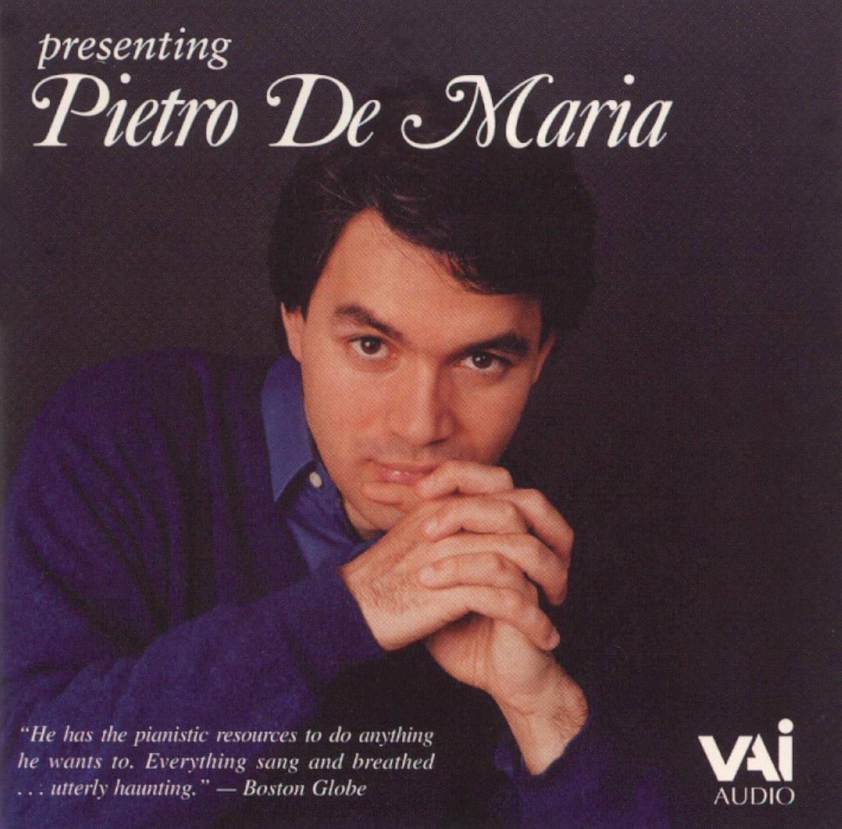 Presenting Pietro De  Maria
