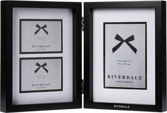 Gezond eten bal excuus Riverdale Fotolijst - Fashion Triple - Zwart - 46 cm | bol.com