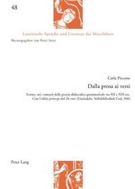 Lateinische Sprache und Literatur des Mittelalters 48 - Dalla prosa ai versi