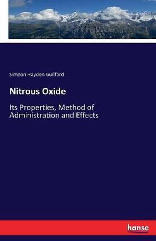Nitrous Oxide 9783337345730 Simeon Hayden Guilford Boeken