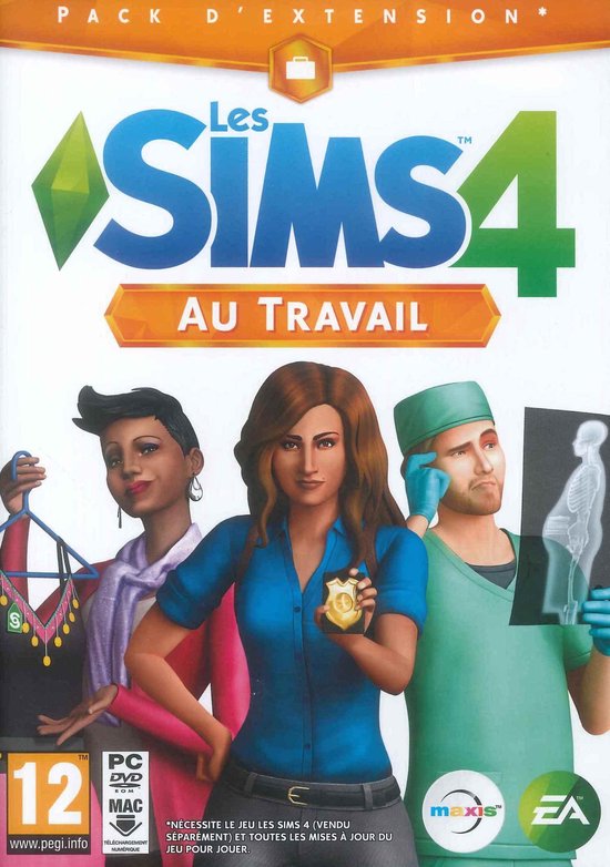 Les Sims 4 Au Travail PC/Mac – Version Française Neuf Sous Blister