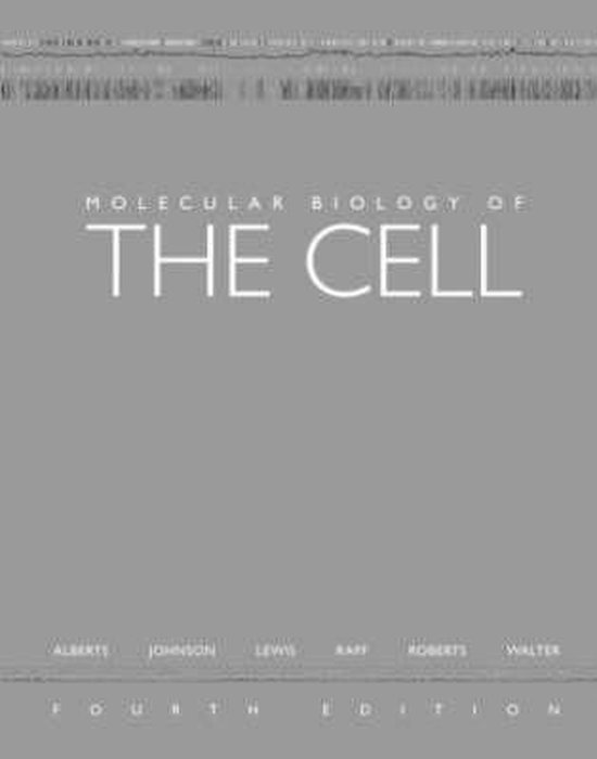 'Molecular Biology of the Cell' 4e editie met de namen van de auteurs.