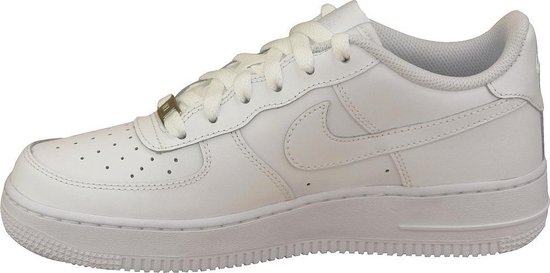 Nike Air Force 1 (GS) Unisex Sneakers - White/White/White - Maat 35.5 |  Bestel nu!