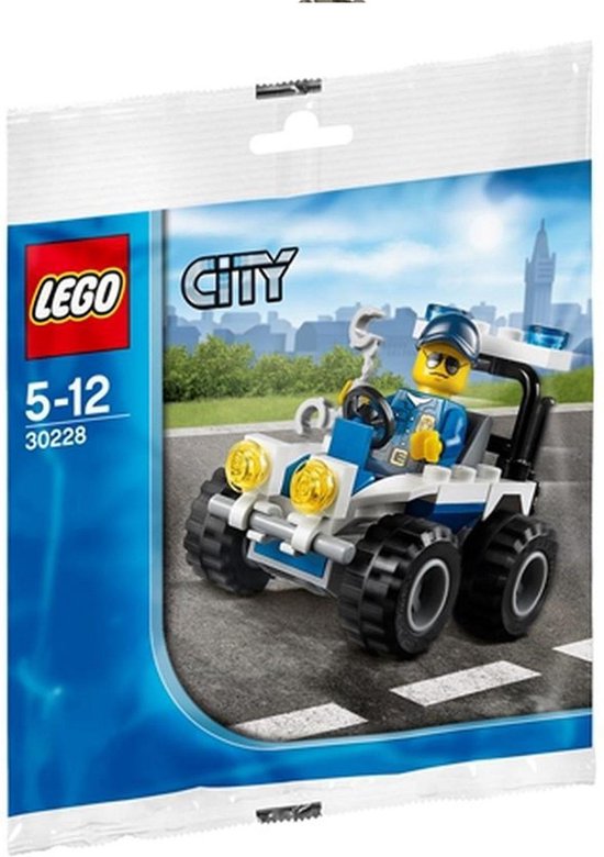 LEGO city - Politie auto - politieauto - ATB - 30228 - Polybag