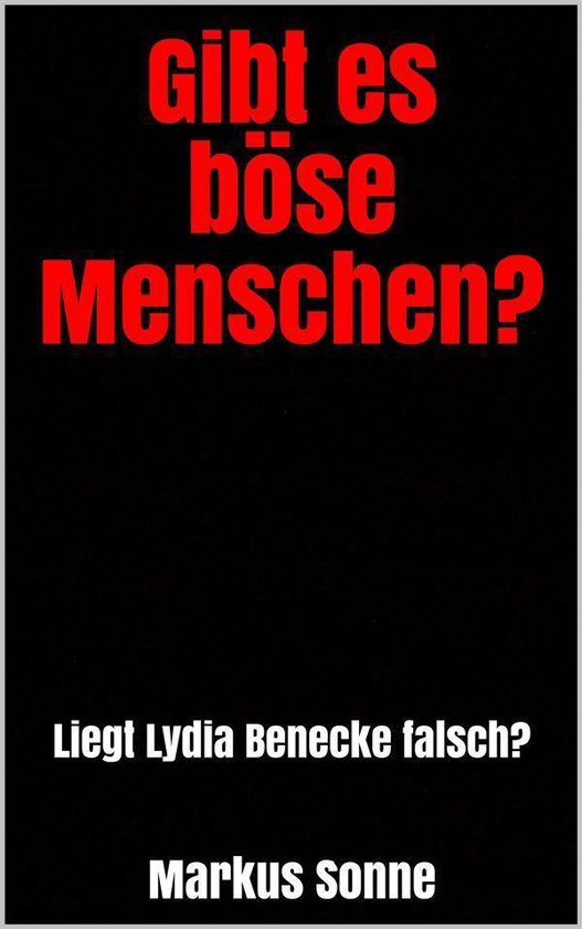 Gibt es böse Menschen? - cover