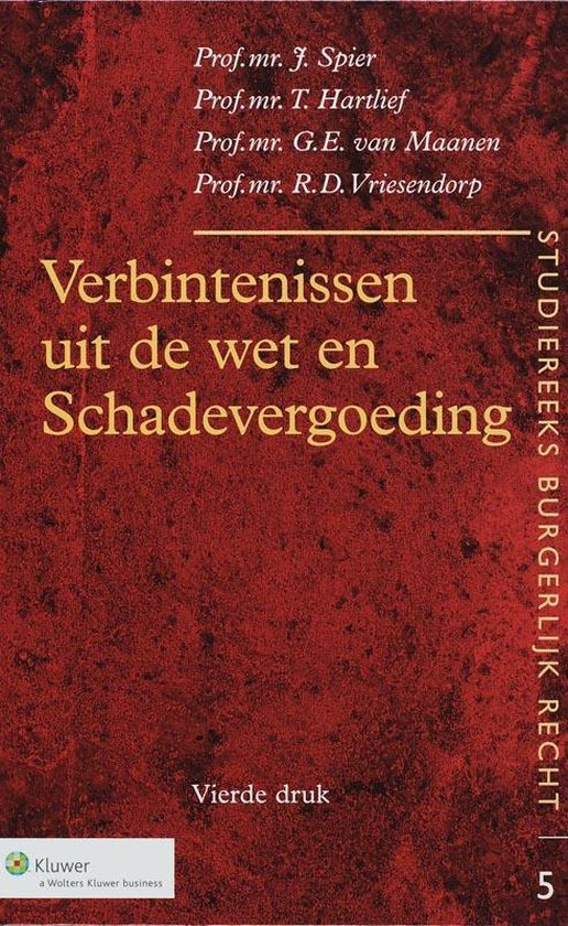 Verbintenissen uit de wet en Schadevergoeding - cover