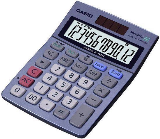 Casio MS-88 ECO - anzeigender Tischrechner - DynaTech