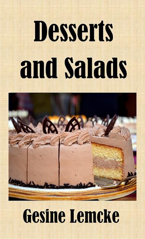 Desserts and salads - cover