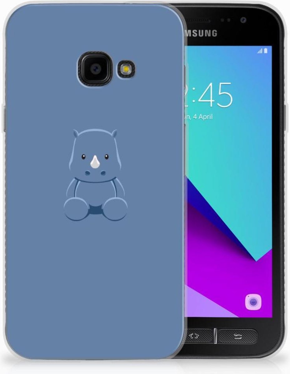 Samsung Galaxy Xcover 4 | Xcover 4s Telefoonhoesje met Naam Baby Rhino