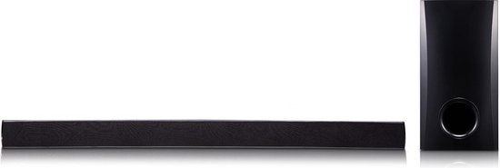LG SH2 - Soundbar met subwoofer - Zwart