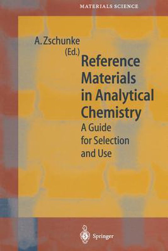 Reference Materials in Analytical Chemistry 9783642630972 Boeken
