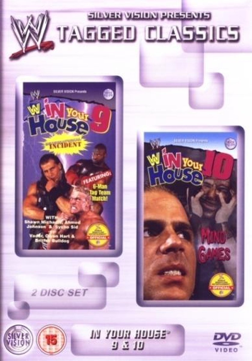 DVD WWE Tagged Classics: In Your House 9 & 10