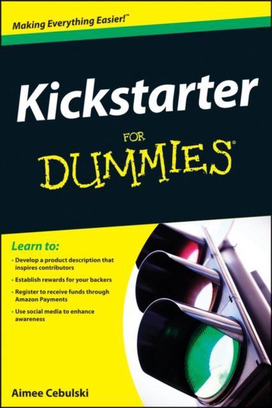 Kickstarter For Dummies - cover
