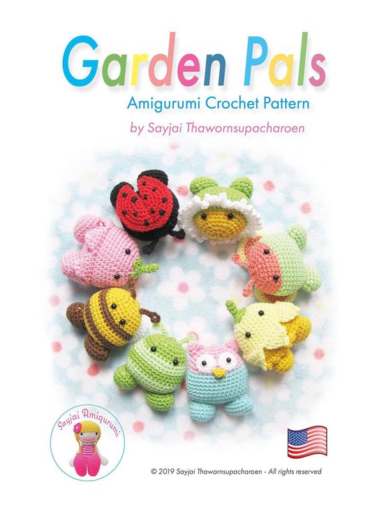 Easy Crochet Doll Patterns 10 - Garden Pals - cover
