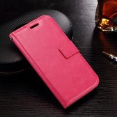 Cyclone cover wallet case hoesje Sony Xperia E5 roze