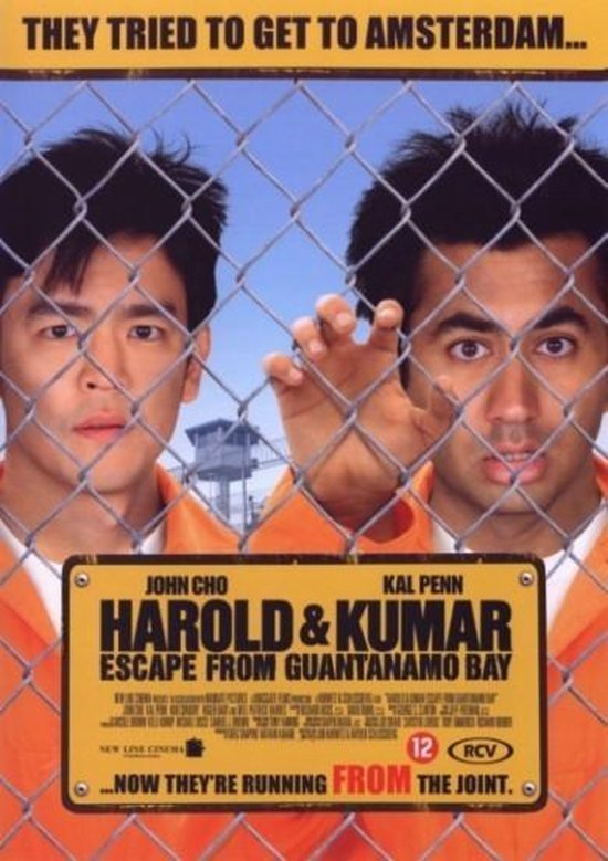 Cover van de film 'Harold & Kumar Escape From Guantanamo Bay'