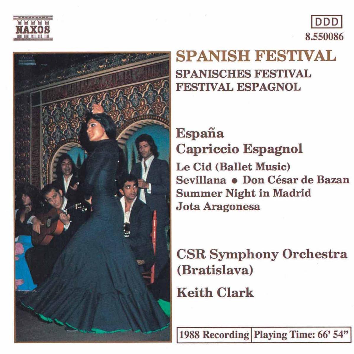 Czecho-Slovak Radio Symphony Orchestra - Spanish Festival (CD)