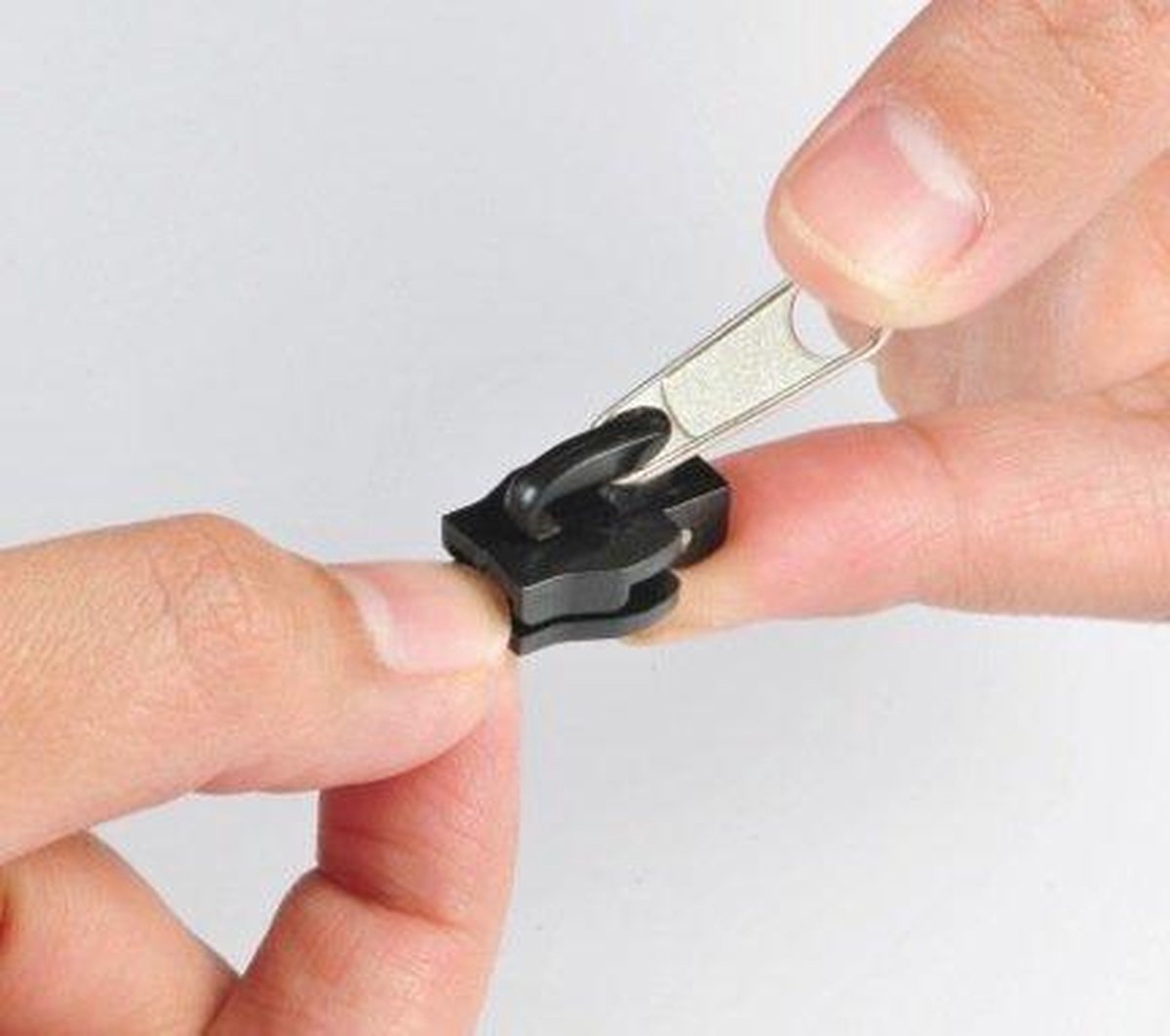 Manhegari Rits Reparatieset - Jas Rits Reparatieset Met Pull Slider Fixator, 6 Ritssluitingen In 3 Maten