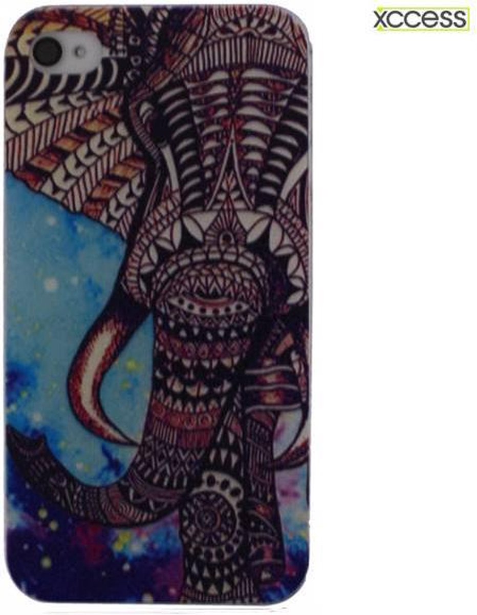Xccess Cover Apple iPhone 4/4S Blue Elephant