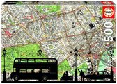 Rush Hour in Londen - Puzzel 500 stukjes
