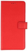 Huawei P20 Pro Hoesje Kaarthouder Book Case Telefoonhoesje Rood