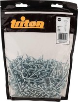 Triton Zinken Pocket Boring Schroeven met Sluitring Kop, Grof P/HC 8 x 1" 500 stuks