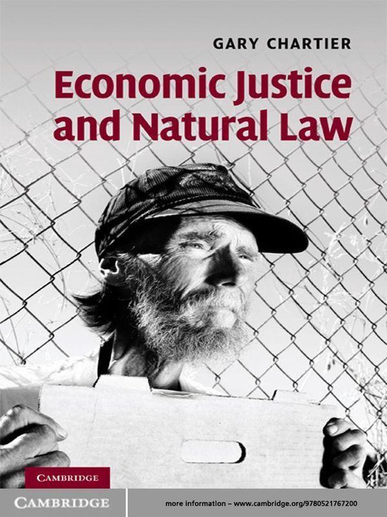 Economic Justice and Natural Law - cover