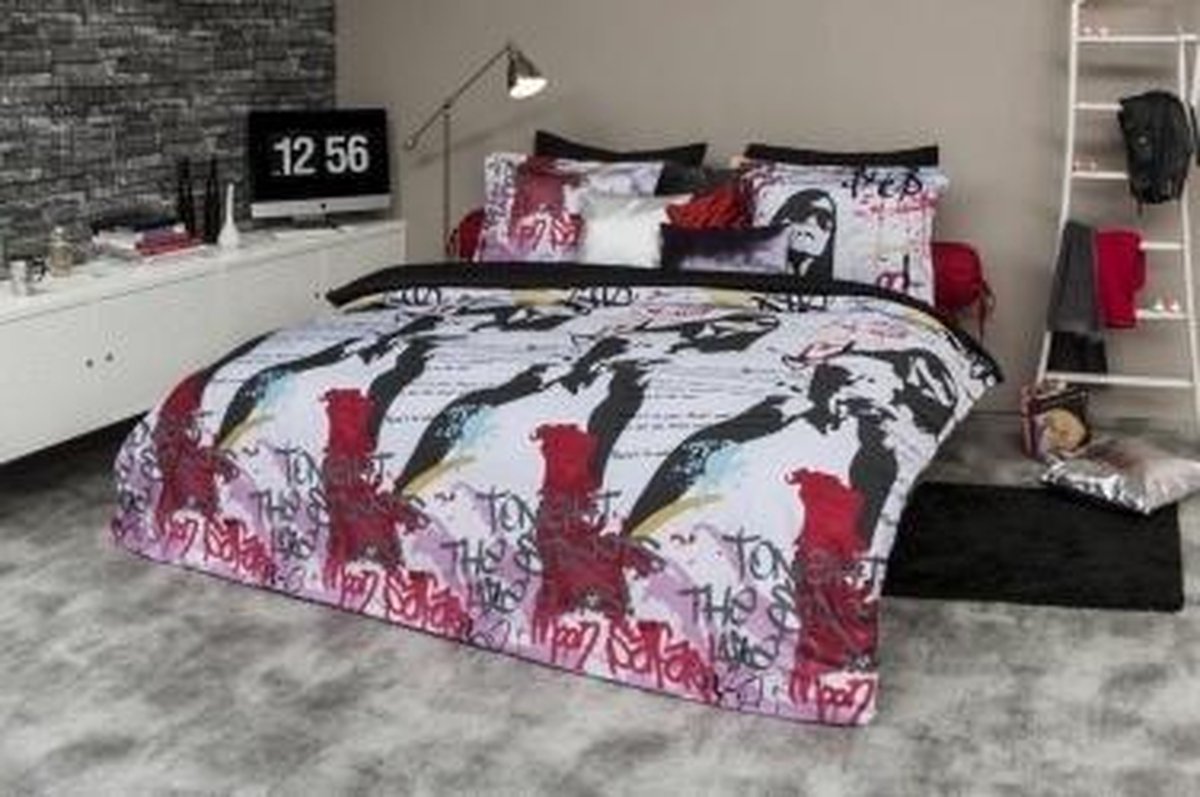 Heckettlane HNL Refined Jagger Dekbedovertrek - Lits-jumeaux - 260x200/220 cm - Multi