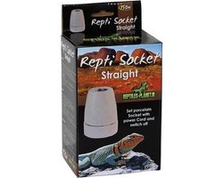 Reptiles-Planet Repti Socket 9x7x17 cm Beige Zwart